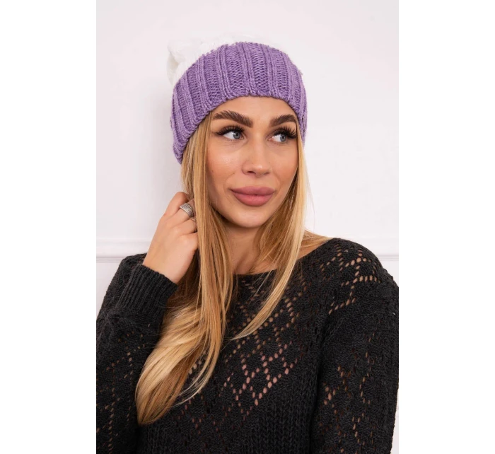 Paris fleecová čepice K212 model 18750055 - K-Fashion Paris fleecová čepice K212 model 18750055 - K-Fashion