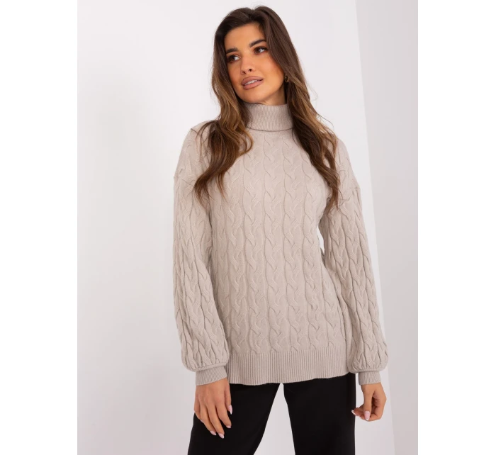 Sweter AT SW model 19014885 beżowy - FPrice