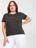 Tričko RV TS model 17459899 tmavá khaki - FPrice Tričko RV TS model 17459899 tmavá khaki - FPrice