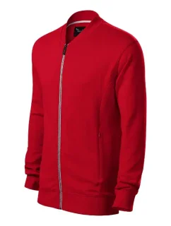 Bomber mikina pánska formula červená