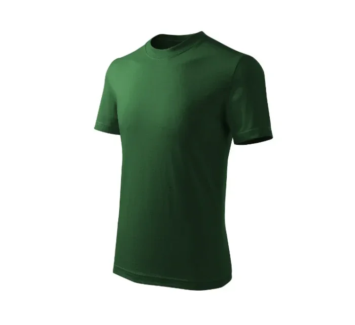 Basic Free tričko dětské lahvově zelená