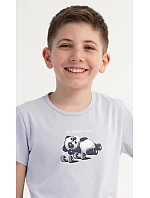 Dětské pyžamo šortky Malá model 22405415 - Vienetta Kids Dětské pyžamo šortky Malá model 22405415 - Vienetta Kids