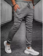 Pánské světle šedé kalhoty model 21967318 - Dstreet Pánské světle šedé kalhoty model 21967318 - Dstreet