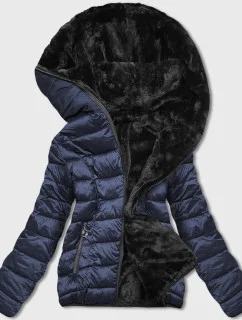 DWUSTRONNA KURTKA DAMSKA GRANATOWA model 21244164 - S'WEST