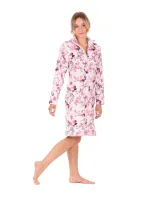 Dámsky župan Toya so zipsom ružový - Vestis