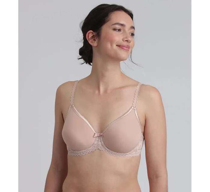 Dámska podprsenka s kosticami PLAYTEX UNDERWIRE PADDED BRA - PLAYTEX - nude