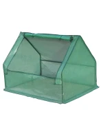 SKLENÍKOVÝ ZÁHRADNÝ TUNEL ZELENÝ MINI 124X94X94CM