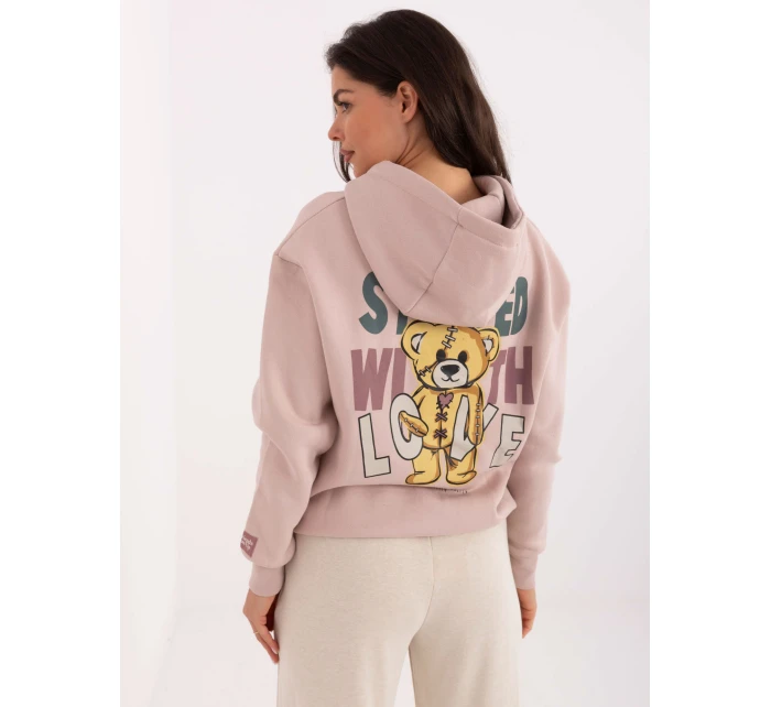 Blúzka D10600BI02420T tmavoružová