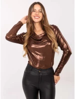 Bluzka DHJ BZ model 21441234 brązowy - FPrice