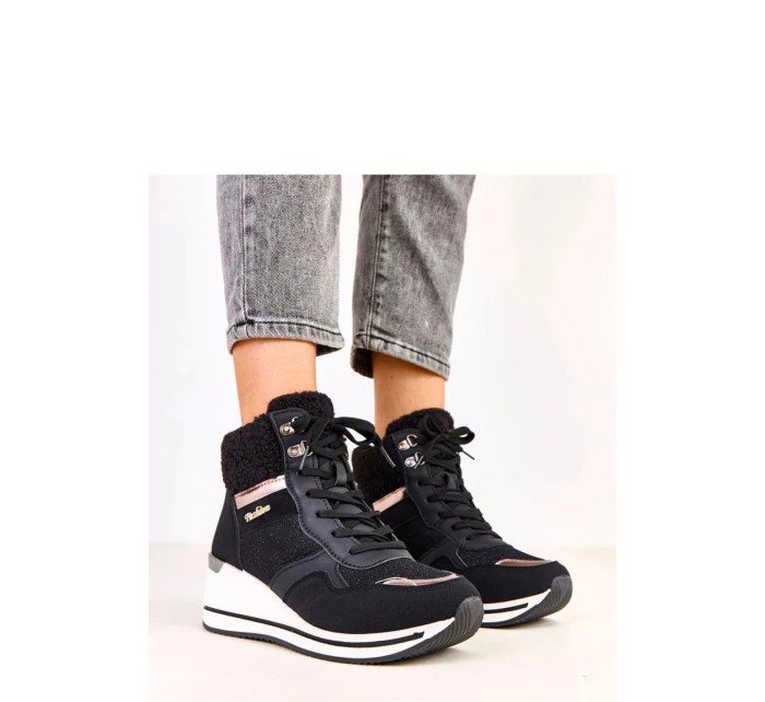 Dámske snežnice EX5600-1 black - Solea