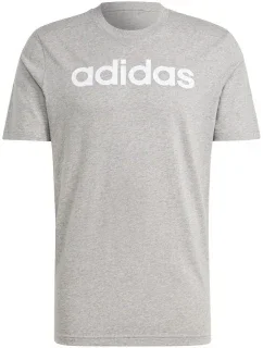 Adidas Essentials Single Jersey Linear Embroidered Logo Tee M IC9277 pánske