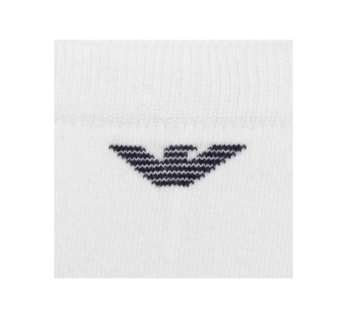 Emporio Armani Calza ponožky bavlnené biele pohodlné 3-pack Emporio Armani Calza ponožky bavlnené biele pohodlné 3-pack