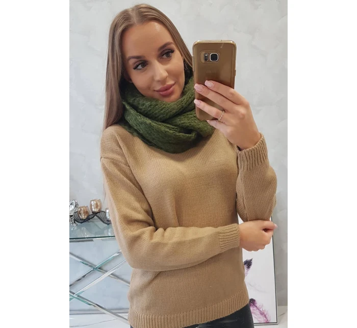 KN17 Dámsky khaki komín KN17 Dámsky khaki komín