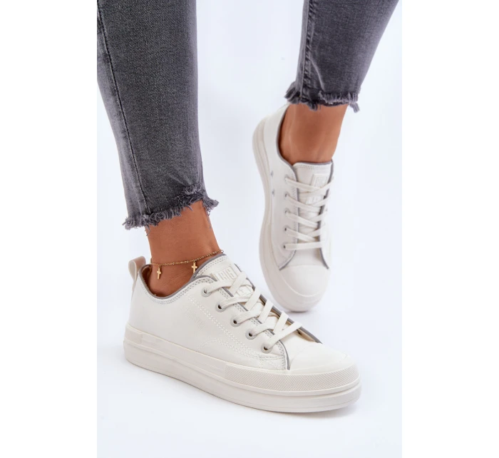Dámské tenisky s Big Star bílé model 21649507 - Big Star Shoes
