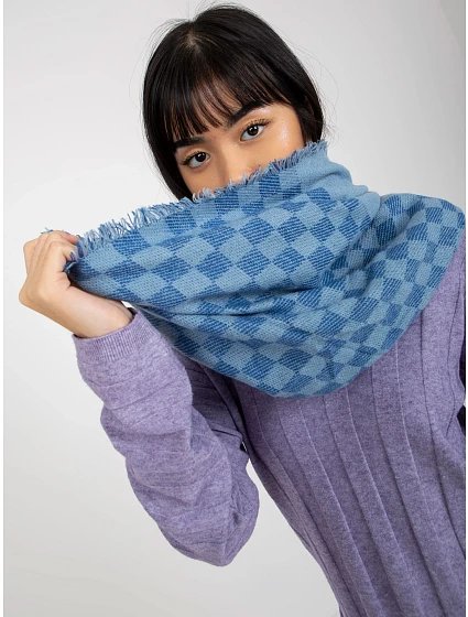 Tunelová šála AT KM model 17846702 tmavě modrá - FPrice