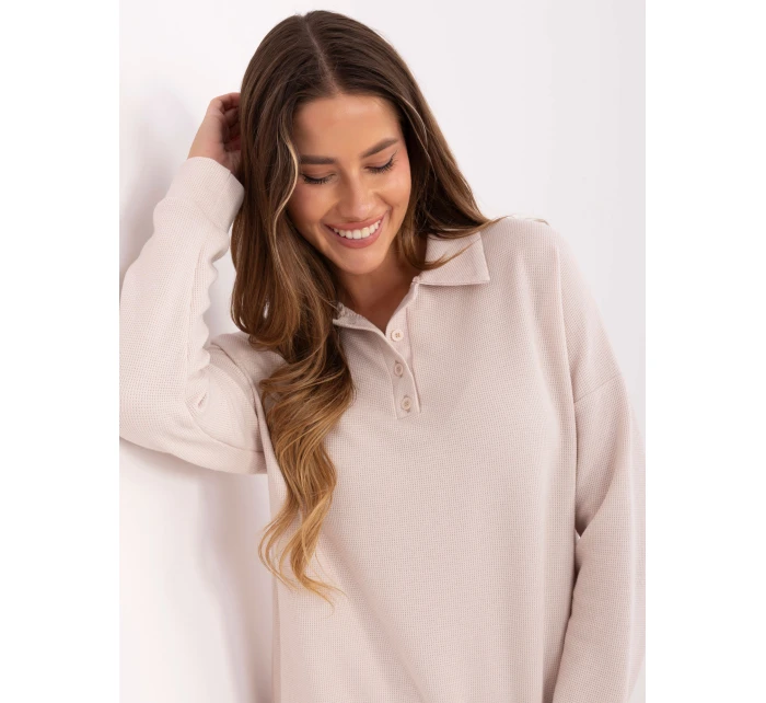 Blúzka LK BZ 510126.00 svetlo béžová Blúzka LK BZ 510126.00 svetlo béžová