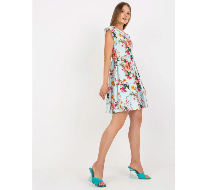 Dámské šaty RV SK model 17500218 světle modré - FPrice Dámské šaty RV SK model 17500218 světle modré - FPrice