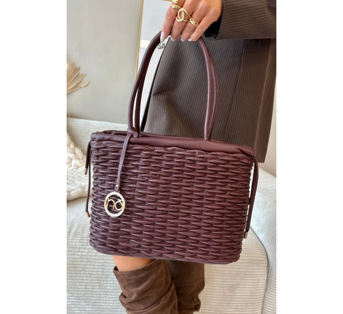 Dámska nákupná taška Nobo - bordová