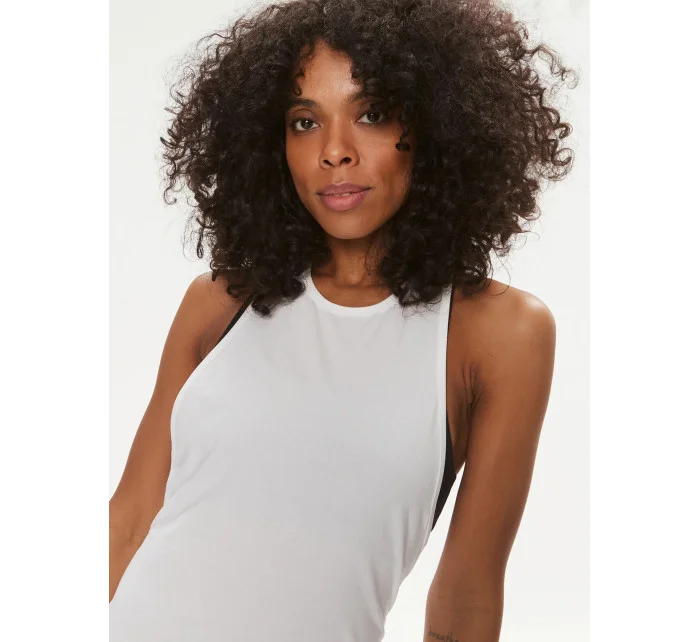 Dámske plážové šaty KW0KW02480 YCD white - Calvin Klein