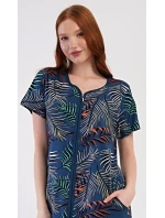 Dámské pyžamo dlouhé model 21059800 - Vienetta Dámské pyžamo dlouhé model 21059800 - Vienetta