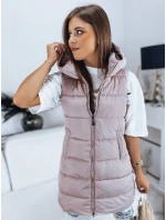 Dámska prešívaná vesta BRITA pink FashionStreet TY3231 Dámska prešívaná vesta BRITA pink FashionStreet TY3231