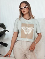 Dámské šedé tričko Dstreet model 21976598 - FashionStreet Dámské šedé tričko Dstreet model 21976598 - FashionStreet