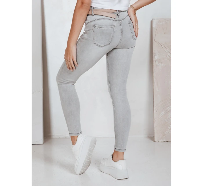 Dámské džíny push up světle šedé model 21992924 - Dstreet