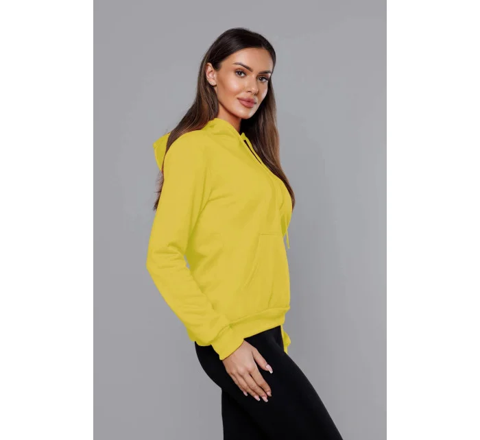 Dámská tepláková mikina v barvě model 16150210 - J.STYLE Dámská tepláková mikina v barvě model 16150210 - J.STYLE