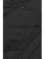 Čierna dámska bunda typu bomber (16M9070-392)