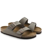 pánské žabky Arizona Stone regular wide grey model 20693648 - Birkenstock pánské žabky Arizona Stone regular wide grey model 20693648 - Birkenstock