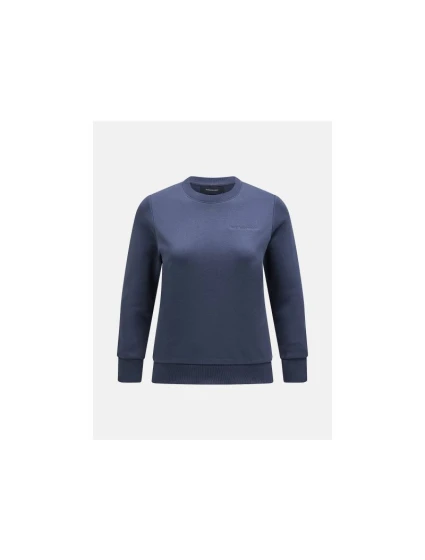 Bluza Peak Performance W Original Small Logo Crew niebieski
