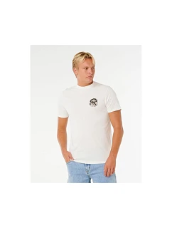 Pánske tričko RIP CURL Wettie Passage Icon Tee, biele