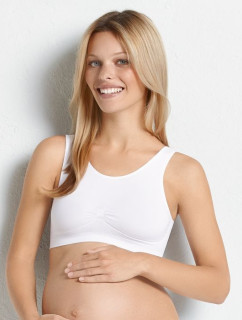 Seamless top bílá  model 10621531 - Anita Maternity