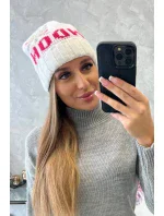 Dámska čiapka London K385 biela Dámska čiapka London K385 biela