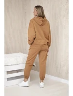 Bavlnená mikina s kapucňou + ťavie nohavice Bavlnená mikina s kapucňou + ťavie nohavice