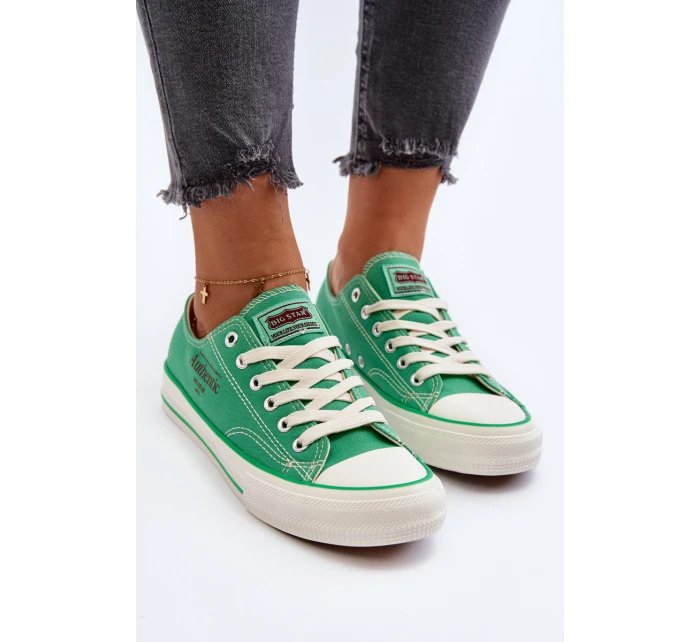 Damskie Trampki Big Star NN274240 Zielone