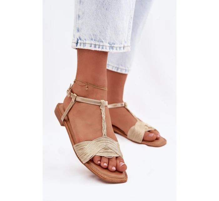 Ploché dámské sandály model 22037602 - Boto Ploché dámské sandály model 22037602 - Boto