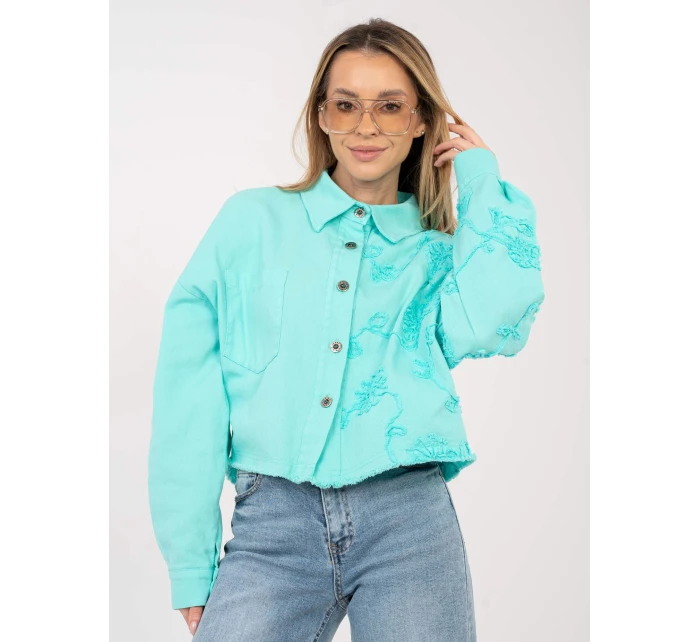 IT KR bunda FL9993.77 tyrkysová