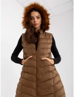 Dámska vesta RV KZ 008.00P hnedá