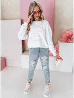 Dámské džínové kalhoty mom fit s dírami blue Dstreet model 21985304 - FashionStreet