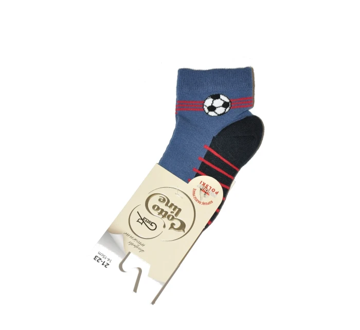 Gatta 224.N59, G24.N59 Cottoline Woisenne chlapčenské vzorované ponožky 21-26