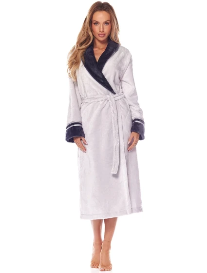 Dámsky župan 2206 Claudia pearl - L&L Dámsky župan 2206 Claudia pearl - L&L