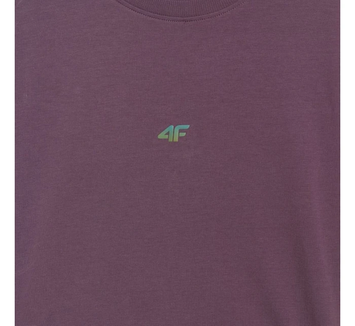 Dámske tričko 4F F2971 tmavo fialové 4FWAW25TTSHF2971 50S Dámske tričko 4F F2971 tmavo fialové 4FWAW25TTSHF2971 50S