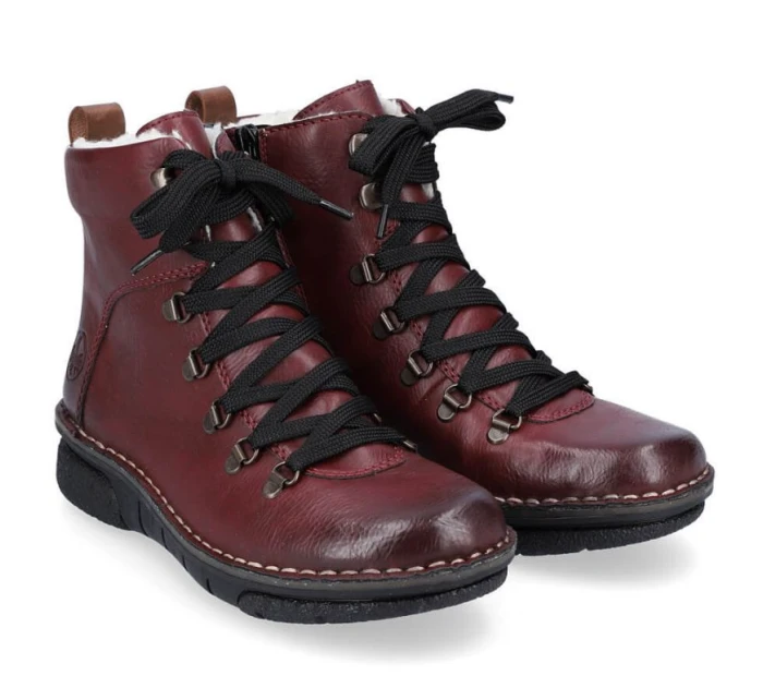 Pohodlné zateplené topánky Rieker W RKR559 Pohodlné zateplené topánky Rieker W RKR559