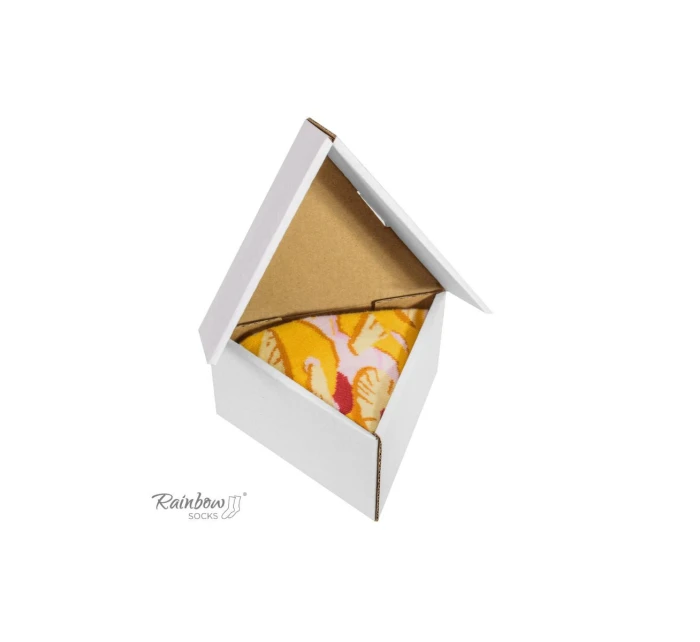 Duhové ponožky 1 pár  ponožek na model 21606673 - ZOOKSY/RAINBOW SOCKS