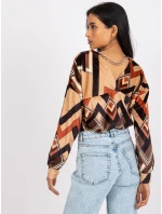 Bluzka DHJ BZ  camelowy model 19776024 - FPrice