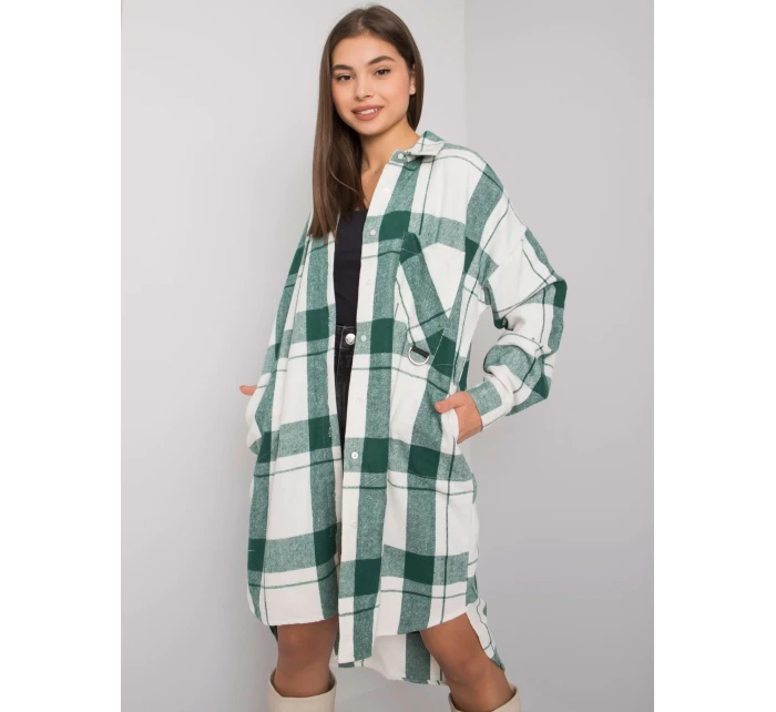 Košeľa EM KS 604.67P biela zelená