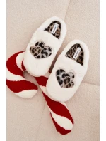 Dámske kožušinové papuče so srdcom - sivé Amandra Dámske kožušinové papuče so srdcom - sivé Amandra