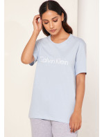 Dámske tričko QS6105E-7JC modrá - Calvin Klein