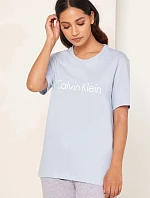 Dámske tričko QS6105E-7JC modrá - Calvin Klein